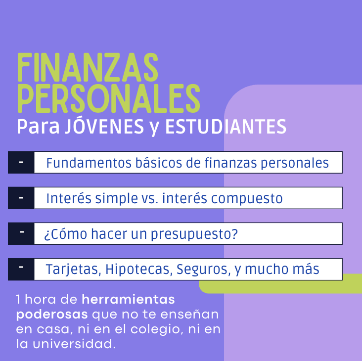 Finanzas para jóvenes estudiantes
